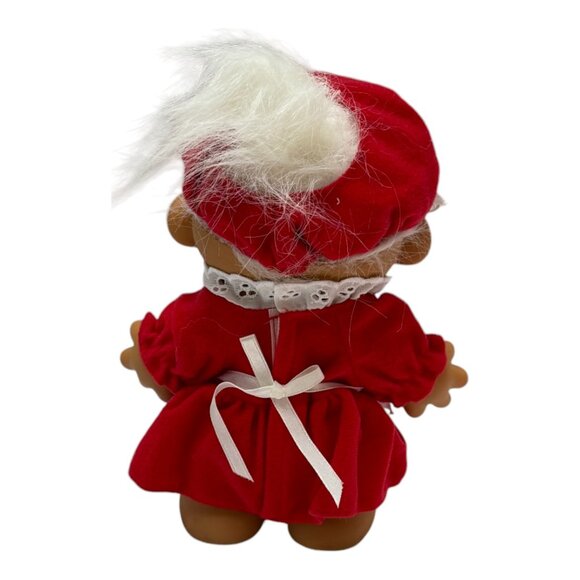 Russ Troll Doll 8 inch Mrs Claus Original Vintage 1990s Toy Christmas Decor - Picture 3 of 7